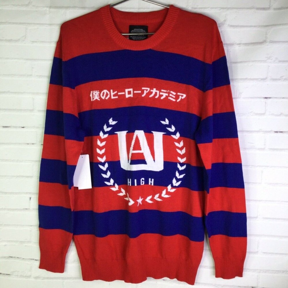 My Hero Academia Anime Logo Holiday Ugly Sweater